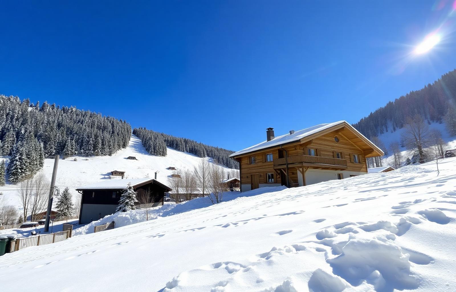 Skihaus Pistenglück — Berghaus zur Miete in Deutschland